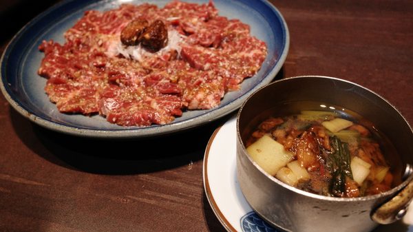京之介のサガリと特製薬味